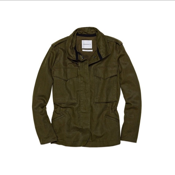 Aritzia olive utility jacket. - Picture 3 of 9